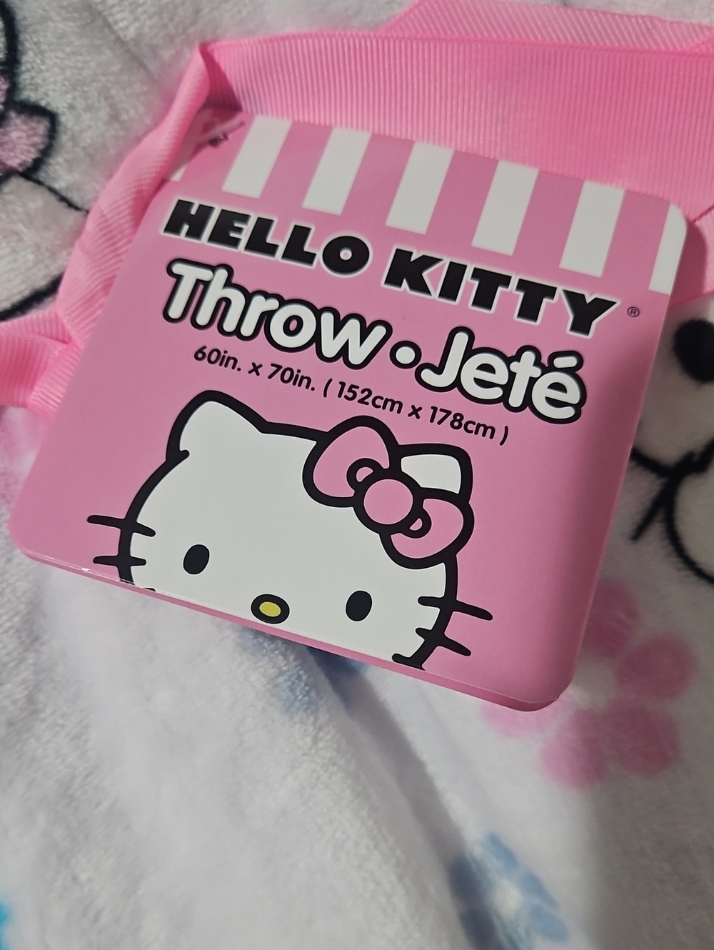 Sanrio Hello Kitty Throw Blanket